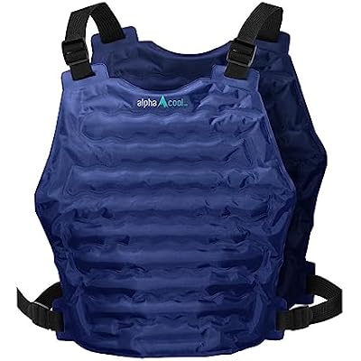 Alphacool Polar Cooling Vest for Men Women - Cooling Ice Vest Flexible Adjustable Reusable for Hot Weather Outdoor Working