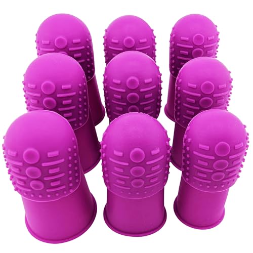 Flexible Thimbles | THIK-Grip Thimble | Small (3) - Medium (3) - Large (3) - Comfortable - Thumbnail 2