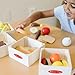 Melissa & Doug Food Groups - 21 Hand-Painted Wooden Pieces and 4 Crates
