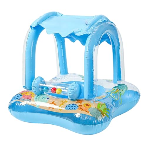 Flotteur de piscine pour bébé avec protection UV et design ergonomique étanche pour tout-petits
