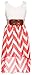 Wonder Girl Big Girls' Hi-Low Fuzzy Chevron Chiffon Dress Set