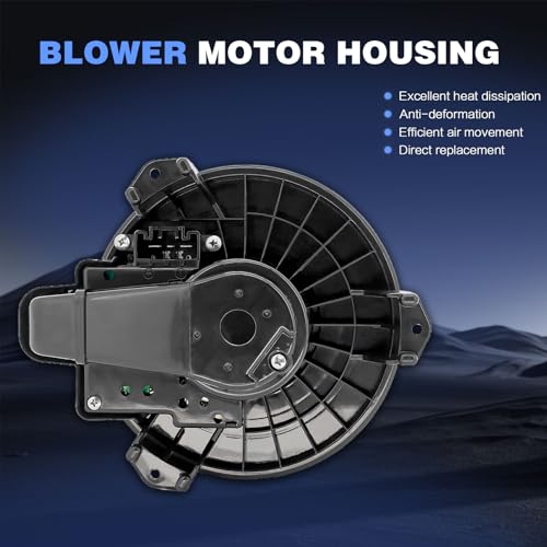 Image of 700249 Blower Motor with Fan Cage for Toyota Corolla with Automatic 2009-2019, for Prius 2010-2015, 2017-2018 Toyota Corolla iM, for 2016 Scion iM, 06-18 RAV4, 12-17 Prius V 1.8L (with 3 Pins)