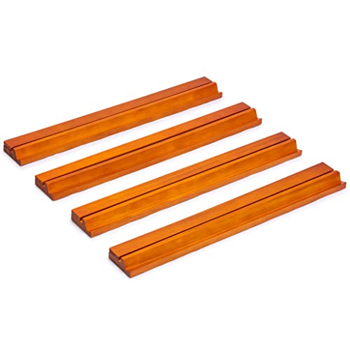 Yellow Mountain Imports Racks Madera Dark Pine 18 Pulg 4 set miniatura 3