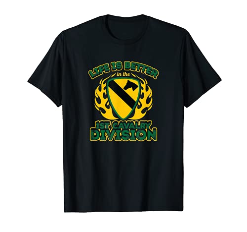 Armee1st Cavalry Division Trikot Amerikas erstes Team T-Shirt