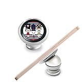 Taille : 3.8 x 3.2 cm ; taille de l'image : 2.5 x 2.5 cm