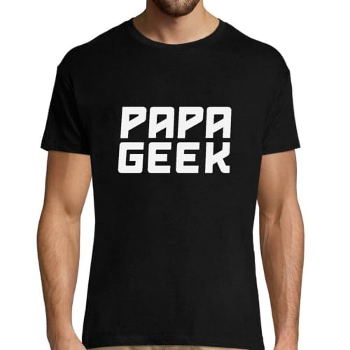 Idée cadeau fête des pères original et rigolo : t-shirt homme papa geek pour son anniversaire