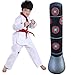 BESPORTBLE 1pc Inflatable Sandbag Decompression Tumbler PVC Vertical Boxing Column for Home Fitness Boy Girl Boy Girl Design for Punching Kicking Martial Arts Training