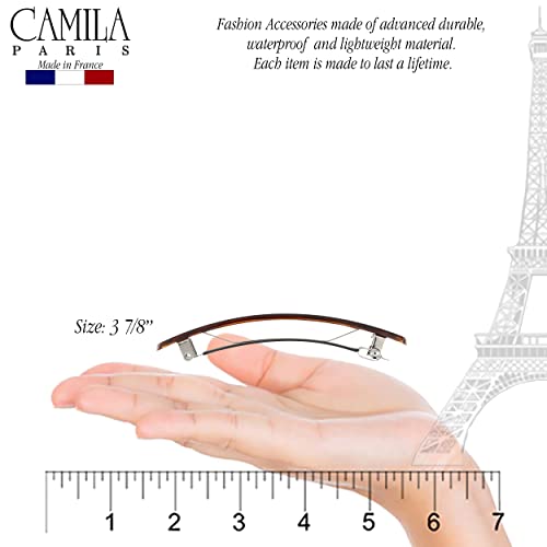 Camila AD821 French Hair Barrette Clip thumb #3
