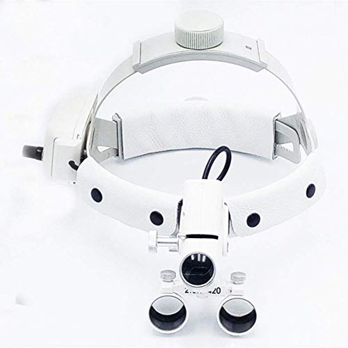 Dental Chirurgische Vergrößerung Headset Head Mounted Lupe Scheinwerferlinsen Vergrößerung Pm Electonic LED Leselampe Schmuck Sehgesch & uuml; tztes