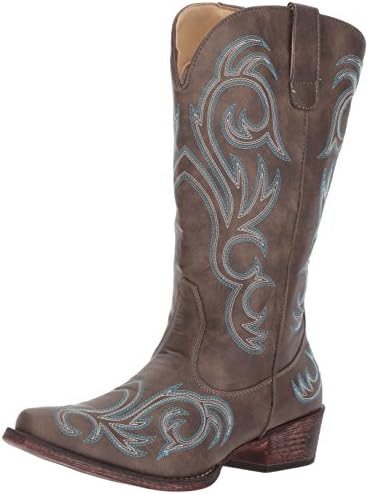 Roper Womens Riley Boot, Brown, 9