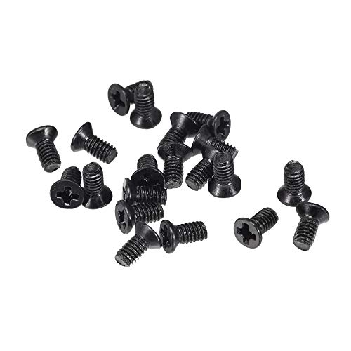 Attaches à vis Phillips M2,5 robustes en lot de 500 pour commutateur