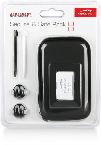 Speedlink Secure & Safe Pack - Black (Nintendo DS Lite)