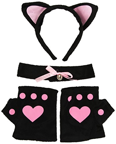 Wildmann SA-9738C, Set Gatta, Nero/Rosa