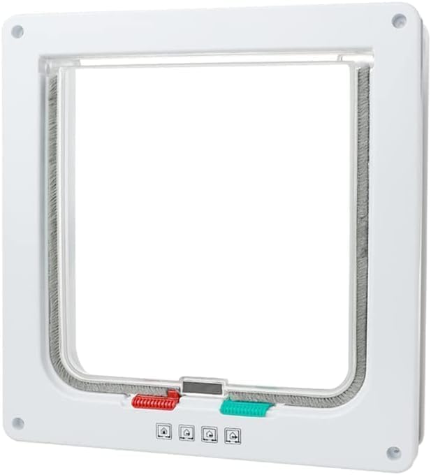 Miniatura 2 de Puertas interiores para gatos, puerta de interior para mascotas, puerta magnética de privacidad para caja de arena de gatos o comedero de mascotas,