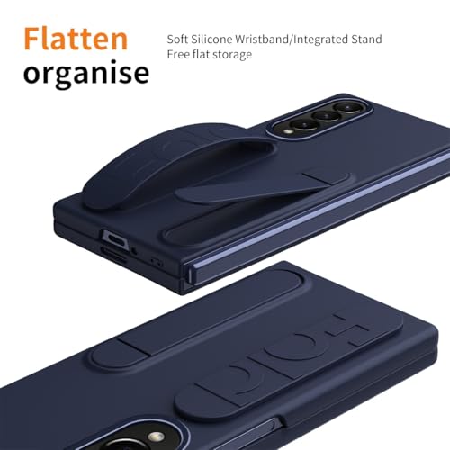 Coque antichoc Galaxy Z Fold 4 mince avec support pour éviter les chutes