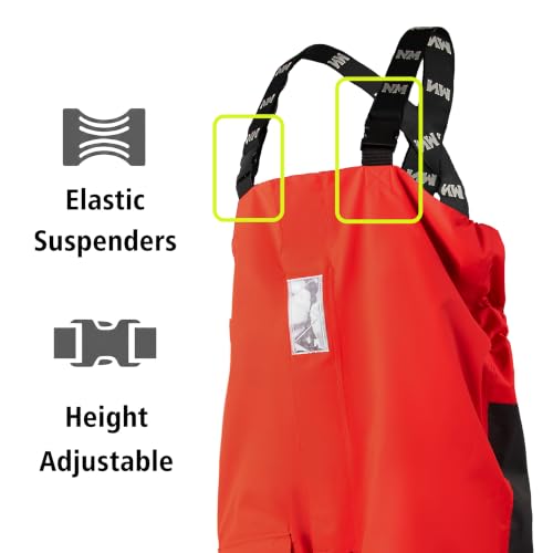 Image of Men's Coastal Sailing Jacket & Bib Pants Combo-Waterproof, Breathable Offshore Hard Shell, Durable Gear