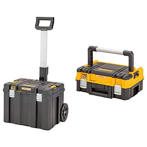 �f�E�H���g(DEWALT) TSTAK ���o�C���c�[���{�b�N�X DWST83347-1 + �I�[�K�i�C�U�[�g�b�v DWST83344-1 ��e�� �H� ���[�P�[�X �c�[���{�b�N�X �V�X�e�����[ BOX �ςݏd�ˎ��[ IP54 �V�o �h��