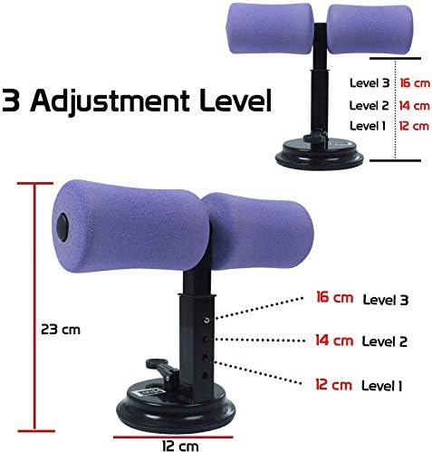 Fitness Equipment Sit-ups and Push-up Stand Situp Bar Stand Portable Self-Suction Bar Adjustable Sit Equipment Helper Bar Fitness Equipment Sit-ups and Push-ups Stand to Push up