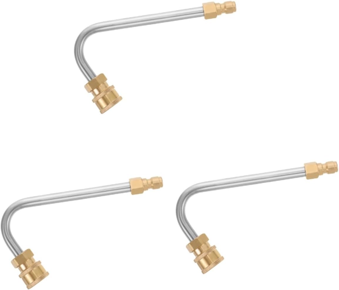 BESPORTBLE 3pcs High Pressure Washer Extension Replacement Tool for Pressure Washing and Gardening Compatible Power Washers