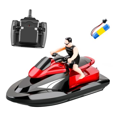 Bateau télécommandé rapide Mikinona avec batterie longue autonomie
