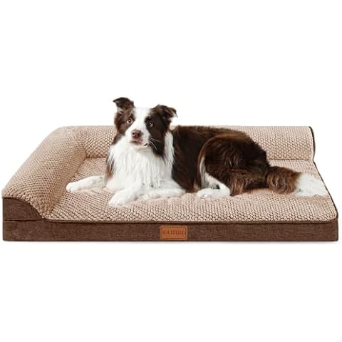 Jolifield Orthopedic XL Dog Bed with Waterproof Cover Cover