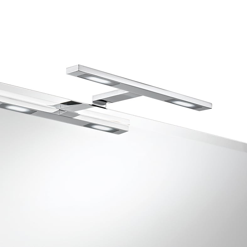 Applique haut de gamme Rossini ABIKA métal chromé miroir design