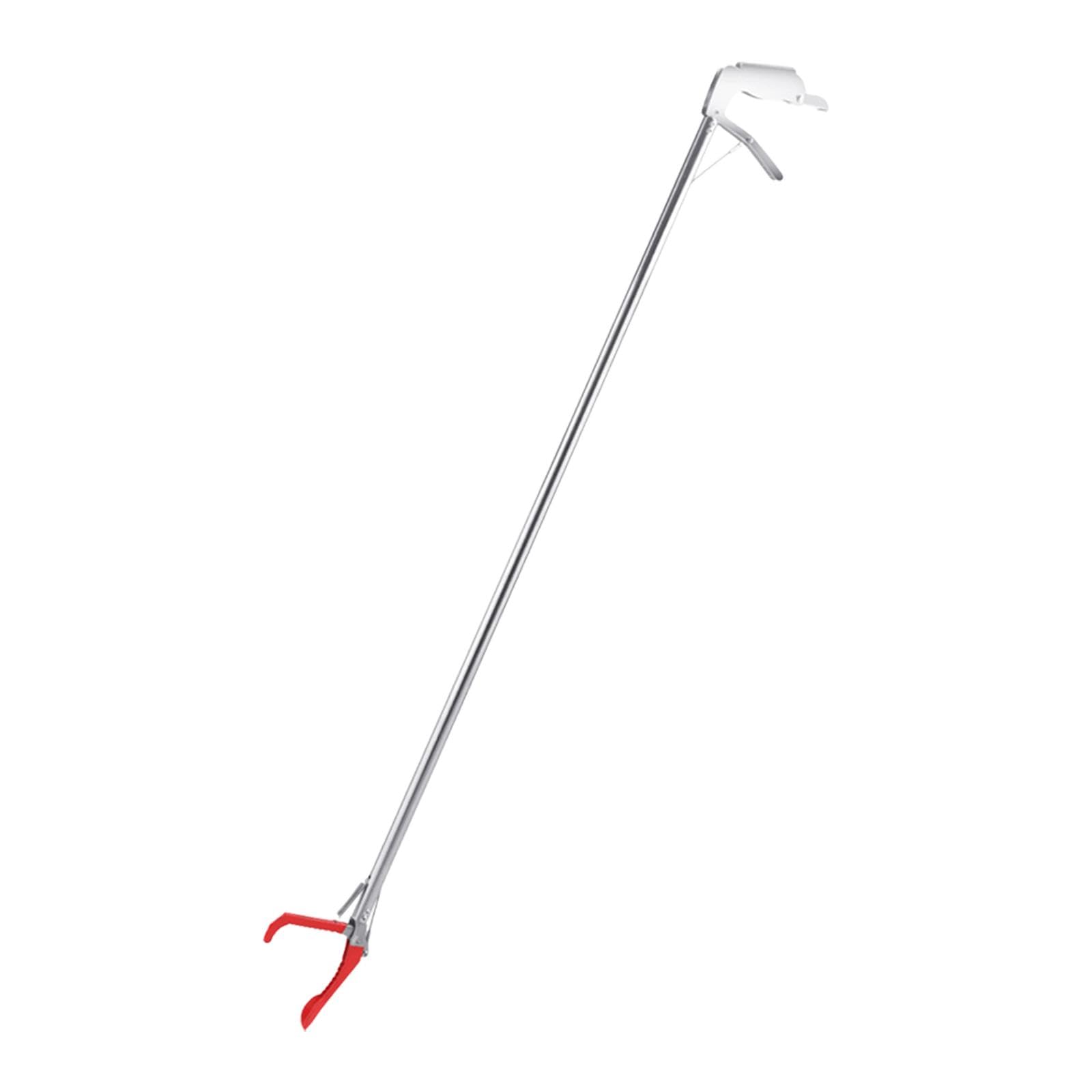 Pinzas largas para Serpientes para 1,2 m, capturador Plegable para Acero Inoxidable con Agarre parantado para mandíbula Profunda, Herramienta antiparaslizante para Pesca y Uso en Exteriores.