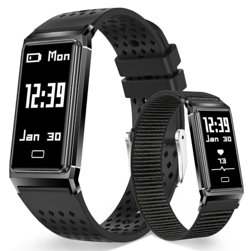 PAKRYS Smart Bracelet for Men Women 15-Day Battery Fitness Tracker