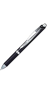 Pentel Caneta Gel Energel X Retrátil 0.7mm Preta SM/BL107-AN