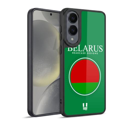 Coque Samsung S25 Edge drapeau Bélarus Head Case Designs en gel souple renforcé