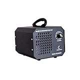 Ozone Air-Portable Commercial Ozone Generator 7,000 mg/h High Capacity O3 Air Purifier Ozone Machine, Deodorizer and Ionizer with Timing Switch Ozone Deodorizer Machine for Home, Basement, Car, Bar and Pet-Black