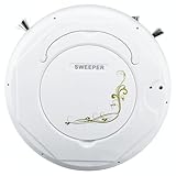 Veemoon Intelligenter Leiser Saug und Wischroboter Weiß Tragbar Vielseitige Haushaltsreinigungsmaschine für Teppich und Hartböden