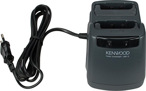 Kenwood Caricabatterie Doppio Per Ricetrasmittente Funkey 446 (Serie Ubz-Lj8)