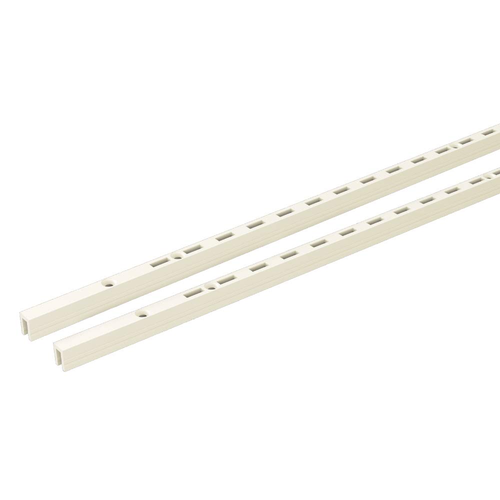 南海プライウッド アームハング棚柱SS SSホワイト 高さ1200mm SS-H12W-2