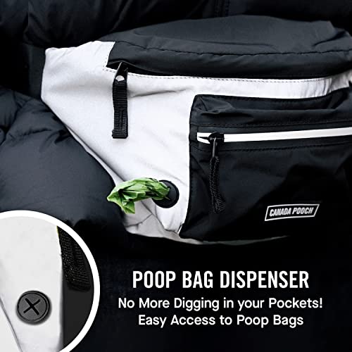 Canada Pooch Everything Dog Walking Fanny Pack – Dog Fanny Pack with Dog Poop Bag Dispenser & Dog Treat Pouch, Great as Dog Training Fanny Pack, Adjustable up to 54” – Reflective Canada Pooch Everything Dog Walking Fanny Pack – Dog Fanny Pack with Dog Poop Bag Dispenser & Dog Treat Pouch, Great as Dog Training Fanny Pack, Adjustable up to 54” – Reflective