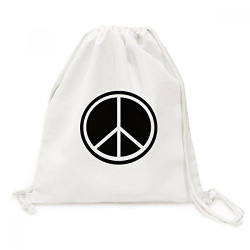 Sac de voyage anti-guerre en toile avec cordon idéal pour vos sorties et randonnées urbaines
