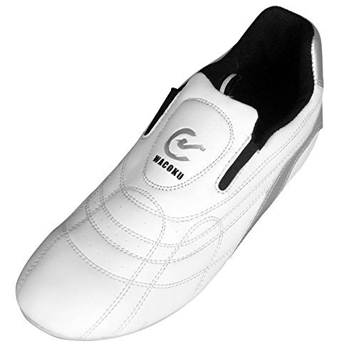 Chaussures d'entraînement Wacoku blanches de sport de combat - 2