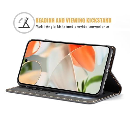 Coque Google Pixel 9a en cuir synthétique premium et finitions soignées - 3