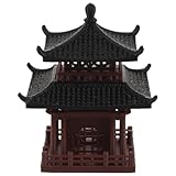 Ambiance intérieure rehaussée : ornée de motifs de statues chinoises anciennes, cette décoration de style chinois crée une atmosphère idéale pour les bureaux, les salons ou les maisons de poupées. elle peut également servir à présenter des statues miniatures, des ornements de tour ou des figurines chinoises pour bonsaï