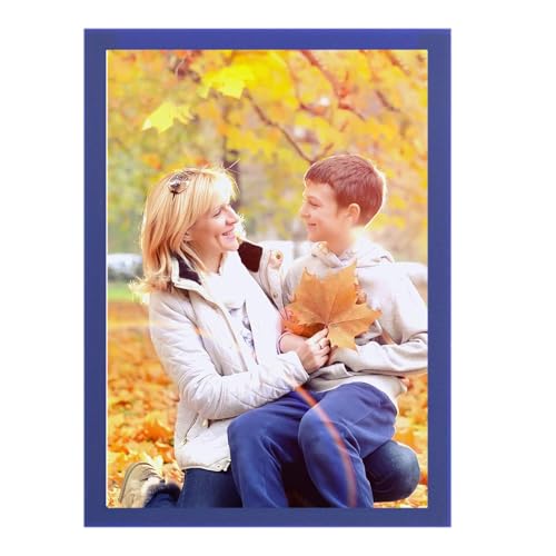 Zunishaone Marcos magnéticos para fotos | Portapóster A4 extraíble | Accesorio para casa para oficina, coche, bodas, puertas, aulas, dormitorios y fiestas