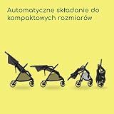 Bebeconfort Azur, Wózek Dziecięcy, 0-3 Lat (15 kg), Lekki Wózek Spacerowy, Automatycznie Składanie Jedną Ręką, Bezstopniowe Odchylanie do Pozycji Leżącej, Przestronny Kosz, Mineral Graphite