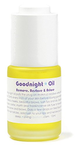 Living Libations - Organic/Wildcrafted Goodnight Oil Eye Makeup Remover (0.5 Fl Oz / 15 Ml) #TOP7