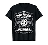 Whiskey Theme Birthday Decoration 46 Year Old Gift