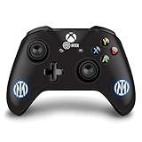 Head Case Designs Officially Licensed Inter Milan Logo On Black Badge Vinyl Sticker Gaming Skin Decal Cover Compatible With Xbox One S/X Controller