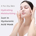 +WIS+ Hyaluronic Acid Face Mask 24 EA with Hyaluronic Acid Serum and Vitamin B5, Hydrating Facial Mask for Dry Skin, Anti-Aging Mask to Plump and Repair Dehydrated Skin, Safe on Sensitive Skin - Image 3