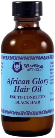 WiseWays Herbals - African Glory Hair Oil 2 oz - Hair Care by Wise Ways Herbals