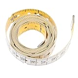 PAMINGONO Taktiles Maßband für Sehbehinderte Weiches Flexibles Messwerkzeug aus Hautfreundlichem Material Barrierefreies Hilfsmittel für Sehbehinderte für Alltag und Lernen