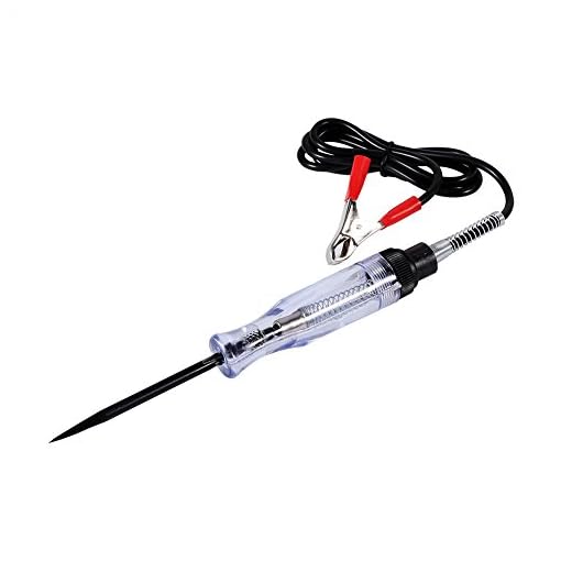 Elektrisk Trådkretstestare, Auto 6V 12V 24V DC Bil Lastbil Spänning Kretstestare Biltest VoltMet Long Probe Pen Glödlampa