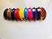 9 set Jumbo Banana Comb Clip Thick Hair Riser Claw Interlocking Jaw Extra (Multi-colored)