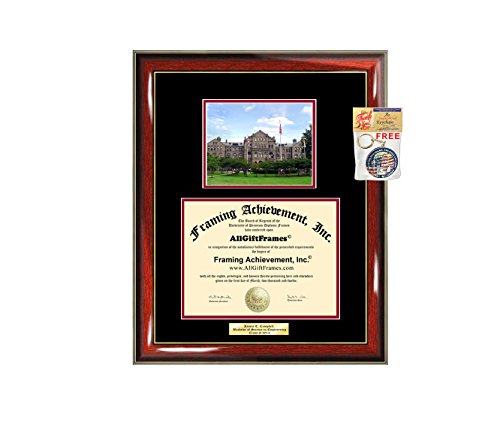 Diploma Frame Catholic University of America CUA Campus Photo Graduation Graduation Gift Idea Engraved Picture Frames Engraving Large Personalized Document Cheap Graduate Graduate Degree